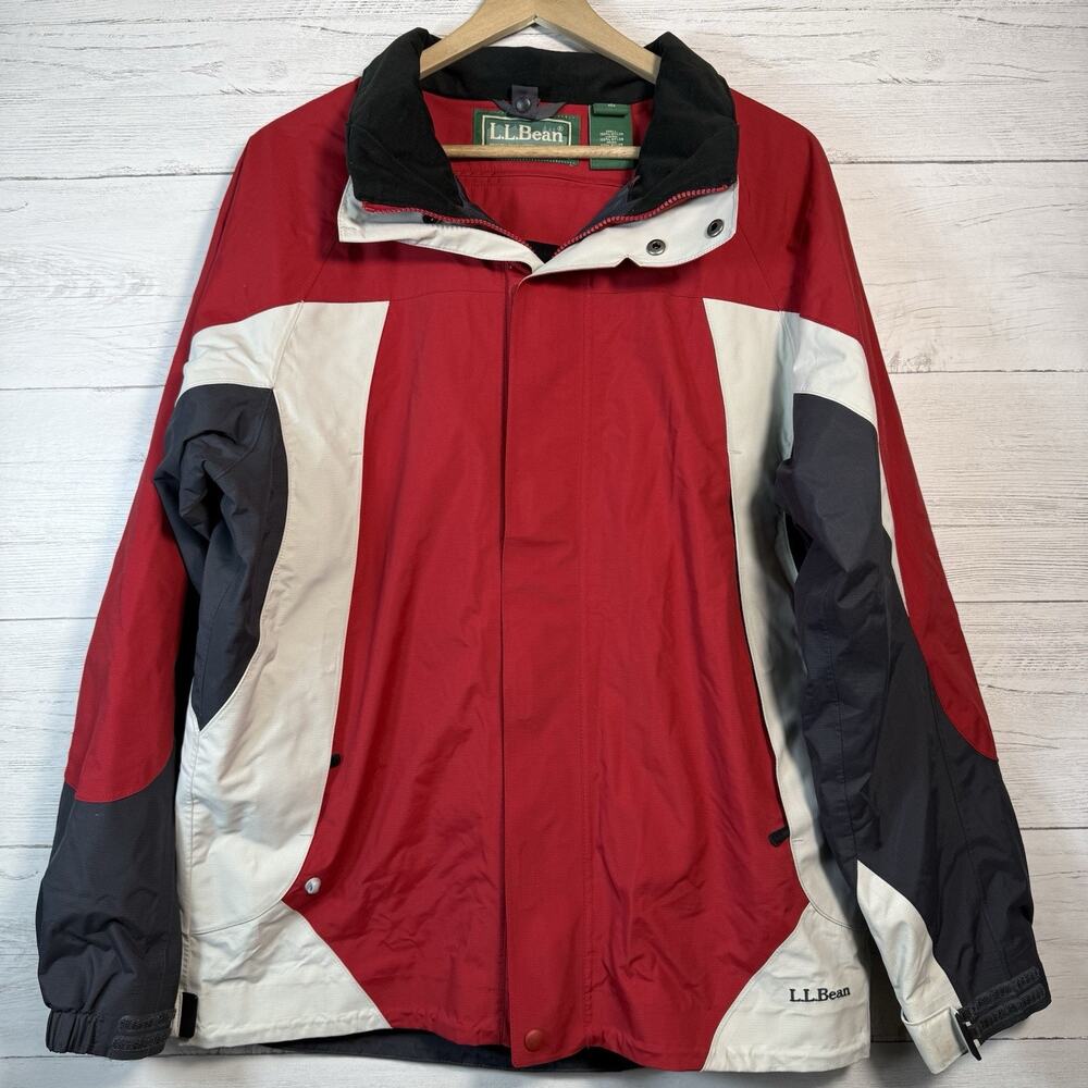 LL Bean Mens size Small Regular Ski Coat Waterproof Winter Jacket OPG73